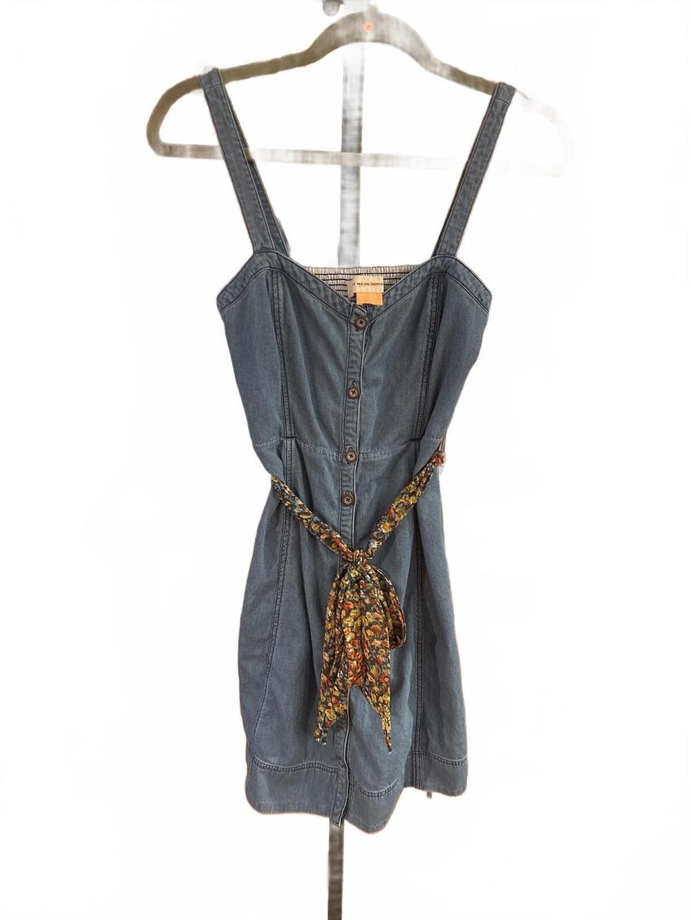 #FP017 Pilcro and the Letter Press Denim Chambray, Size 2